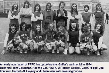 PFFC 1974 line-up