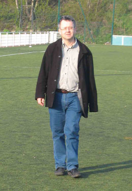 Gaffer on the pitch